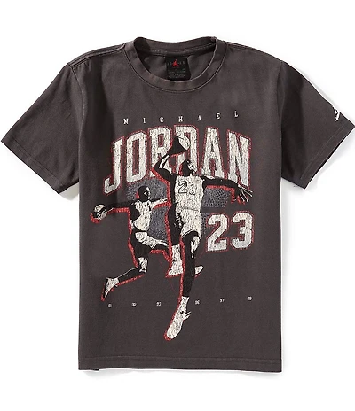 Jordan Big Boys Short Sleeve Legend Of Flight T-Shirt