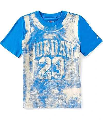 Jordan Big Boys Short Sleeve MJ MVP 23 AOP Jersey T-Shirt
