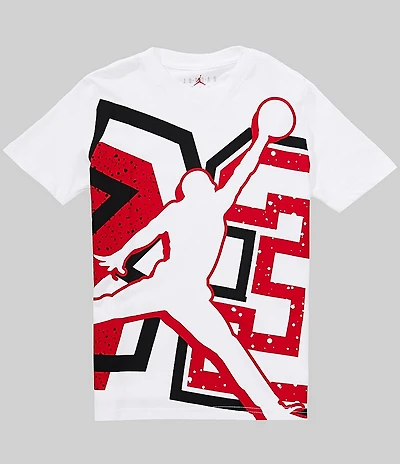 Jordan Big Boys Short Sleeve Split 23 Splatter Tee