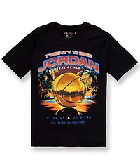 Jordan Big Boys Short-Sleeve Greatest of All Time Basketball T-Shirt
