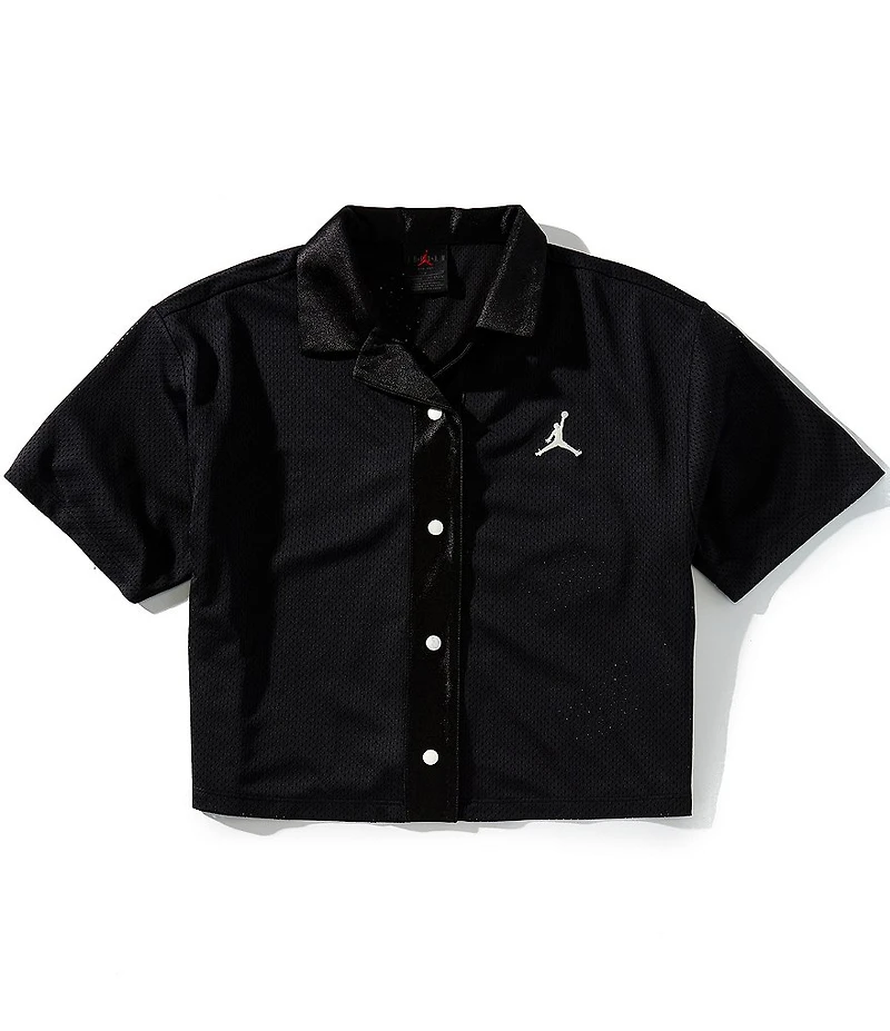 Jordan Big Girls Jumpman Training Mesh Camp Top