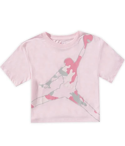 Jordan Big Girls Short Sleeve Jumpman Camouflage Tee