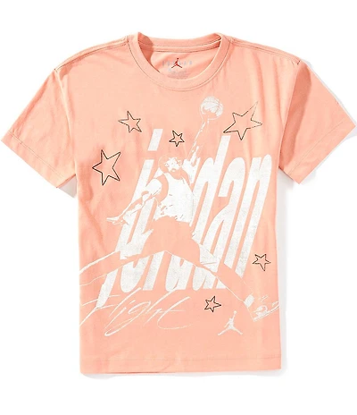 Jordan Big Girls Short Sleeve Skyline All Star T-Shirt