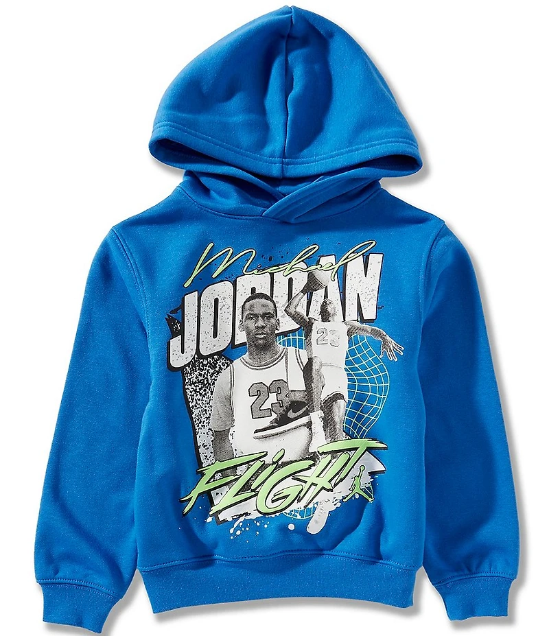 Jordan Little Boys Double Flight Long-Sleeve Fleece Hoodie