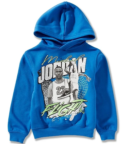 Jordan Little Boys Double Flight Long-Sleeve Fleece Hoodie