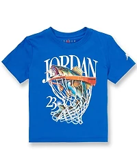 Jordan Little Boys Short Sleeve Catch Of The Day T-Shirt