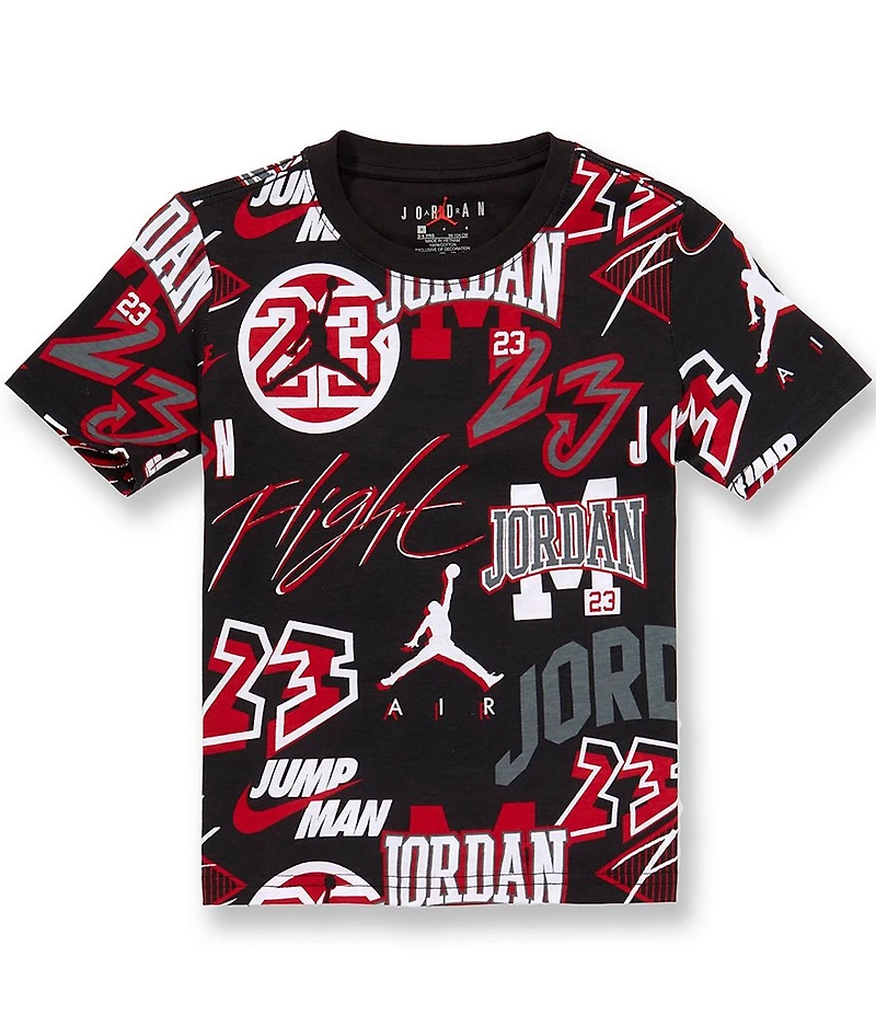 Jordan Little Boys Short-Sleeve Dynasty Printed T-Shirt