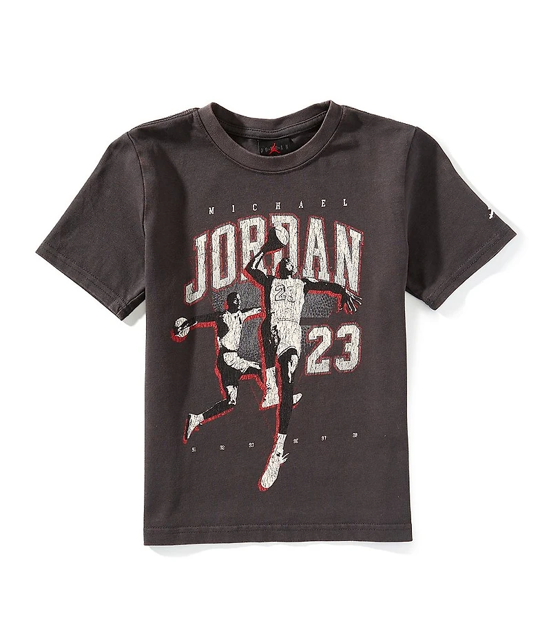 Jordan Little Boys Short Sleeve Legend Of Flight T-Shirt
