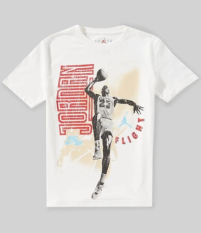 Jordan Little Boys Short Sleeve Retro Hangtime Tee