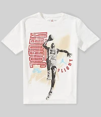 Jordan Little Boys Short Sleeve Retro Hangtime Tee