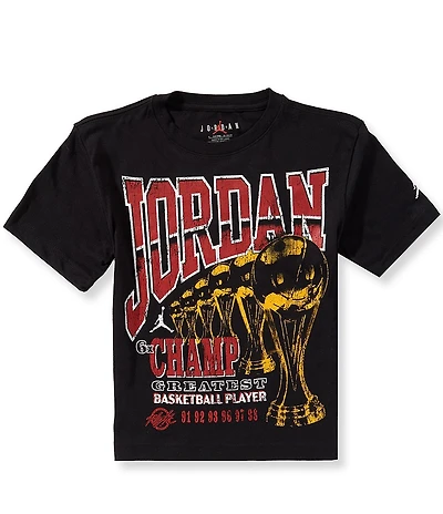 Jordan Little Boys Short-Sleeve Six Time Champ T-Shirt