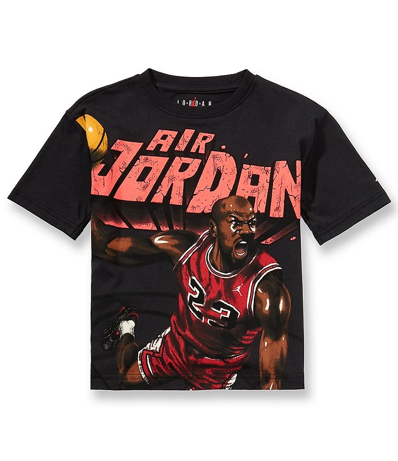 Jordan Little Boys Short Sleeve Slam Dunk Tee