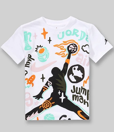 Jordan Little Boys Short-Sleeve World Tour Merch T-Shirt