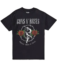 Junk Food Guns N Roses Sweet Child O' Mine Short Sleeve Graphic T-Shirt