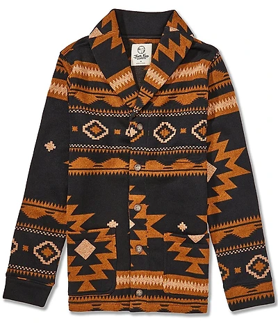 Junk Food Harper Fleece Sweater Cardigan