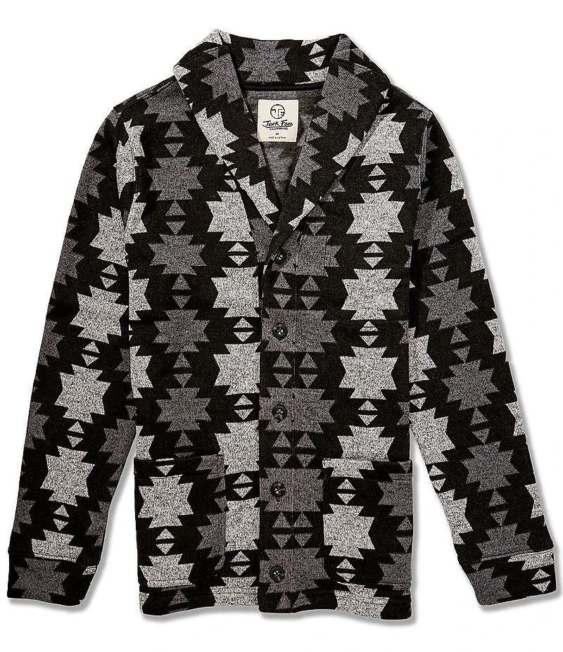 Junk Food Salty Fleece Sweater Cardigan