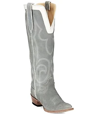 Justin Boots Verlie Suede Western Boots
