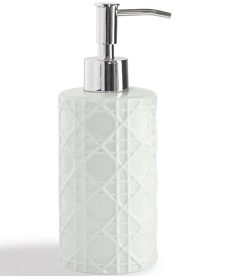 Kassatex Rattan Embossed Lotion Dispenser