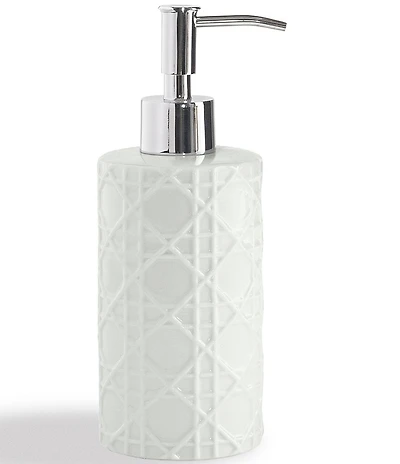 Kassatex Rattan Embossed Lotion Dispenser