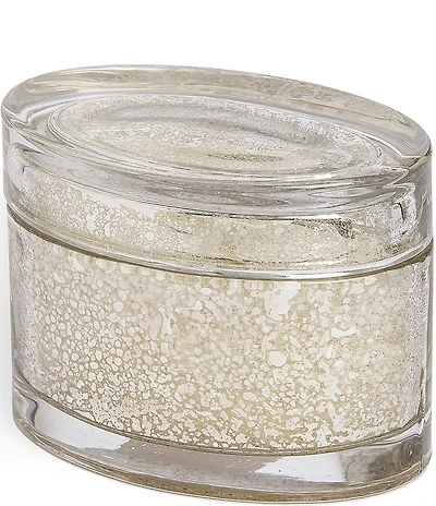 Kassatex Vizcaya Etched Glass Cotton Jar