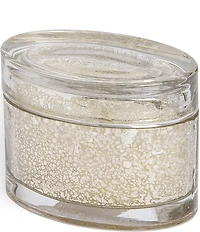Kassatex Vizcaya Etched Glass Cotton Jar