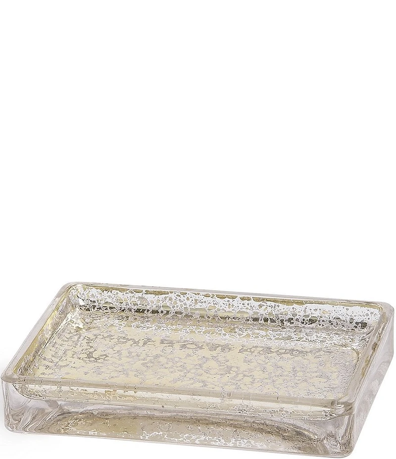 Kassatex Vizcaya Etched Glass Soap Dish