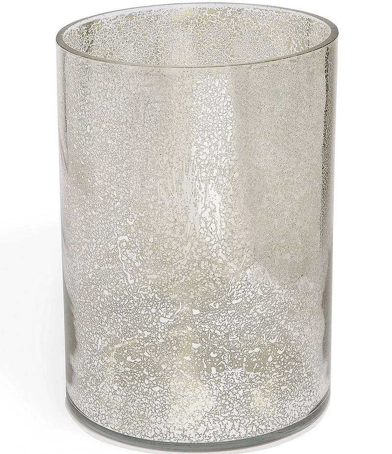 Kassatex Vizcaya Etched Glass Wastebasket