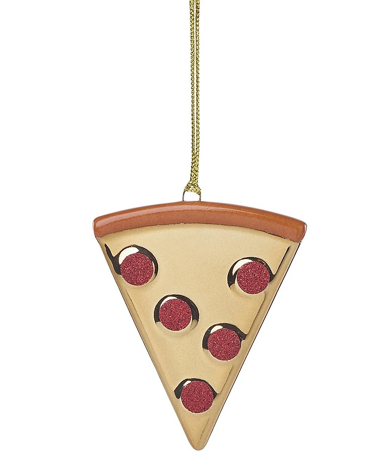 kate spade new york Be Jolly Collection Pepperoni Pizza Slice Ornament