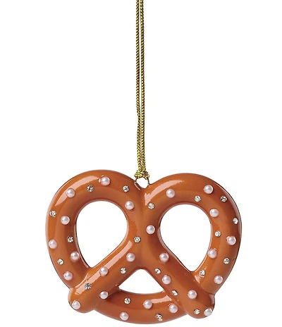 kate spade new york Be Jolly Collection Pretzel Ornament