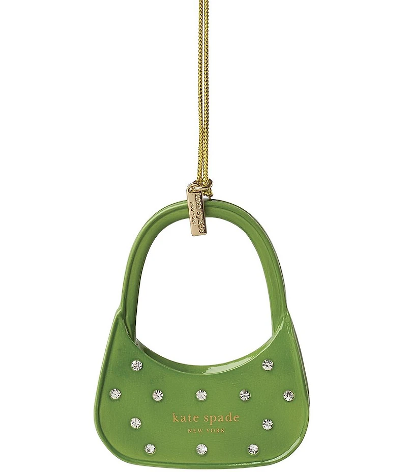 kate spade new york Be Jolly Collection Signature Sam Bag Ornament