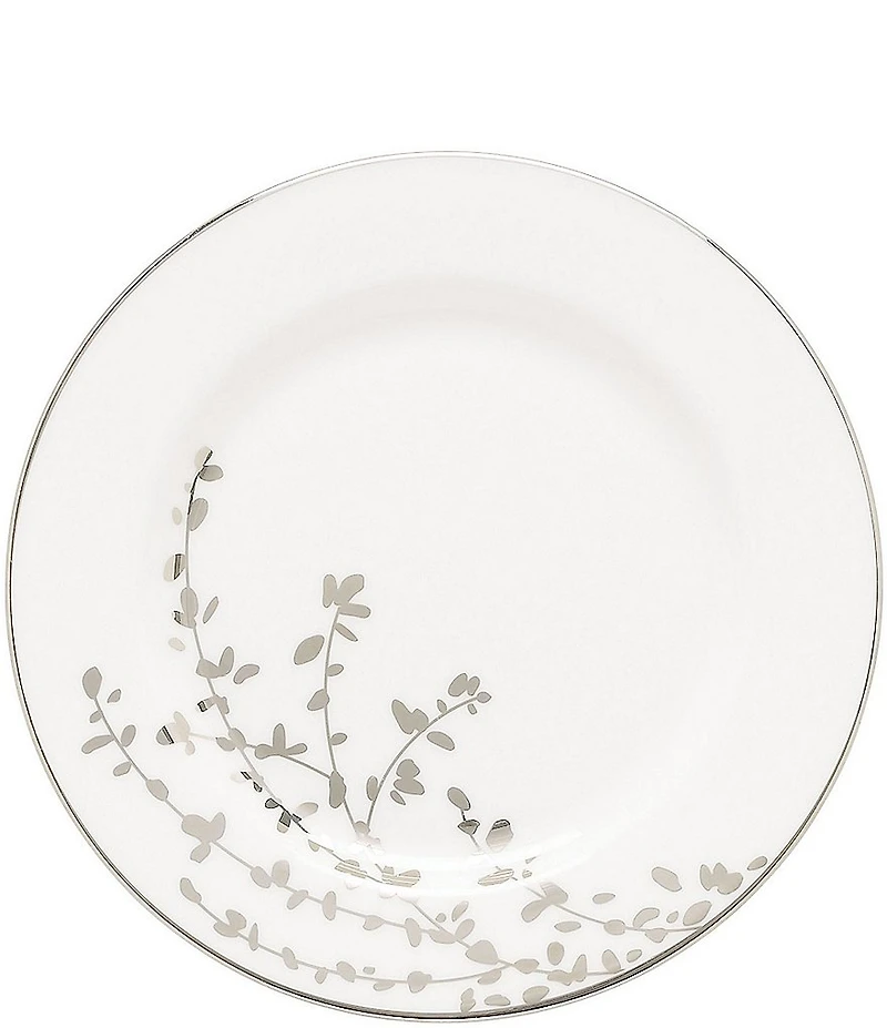 kate spade new york Gardner Street Platinum Branches Bone China Bread & Butter Plate