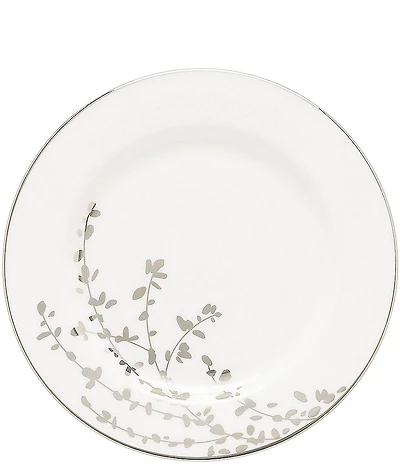 kate spade new york Gardner Street Platinum Branches Bone China Bread & Butter Plate