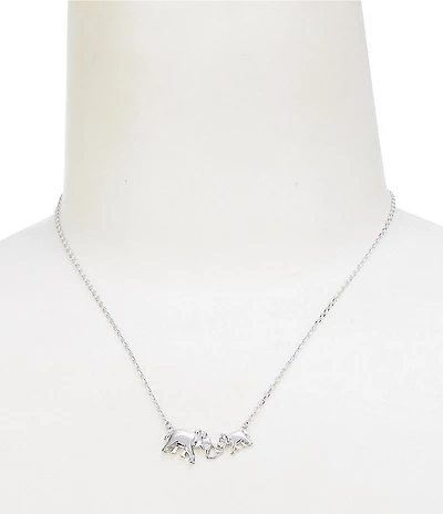 kate spade new york Gifting Dear Mom Short Pendant Necklace