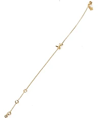 kate spade new york Girlie Pearlie Mini Bow Line Bracelet