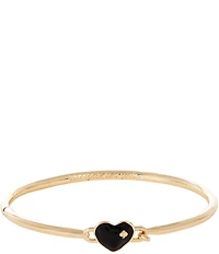 kate spade new york Heart & Spade Bangle Bracelet