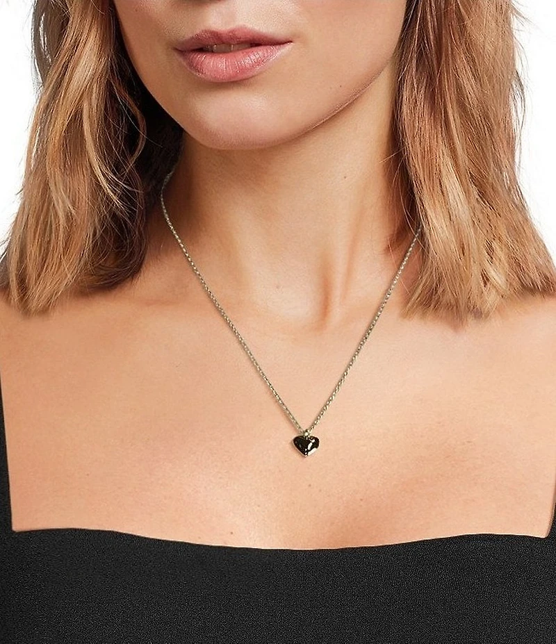kate spade new york Heart & Spade Short Pendant Necklace