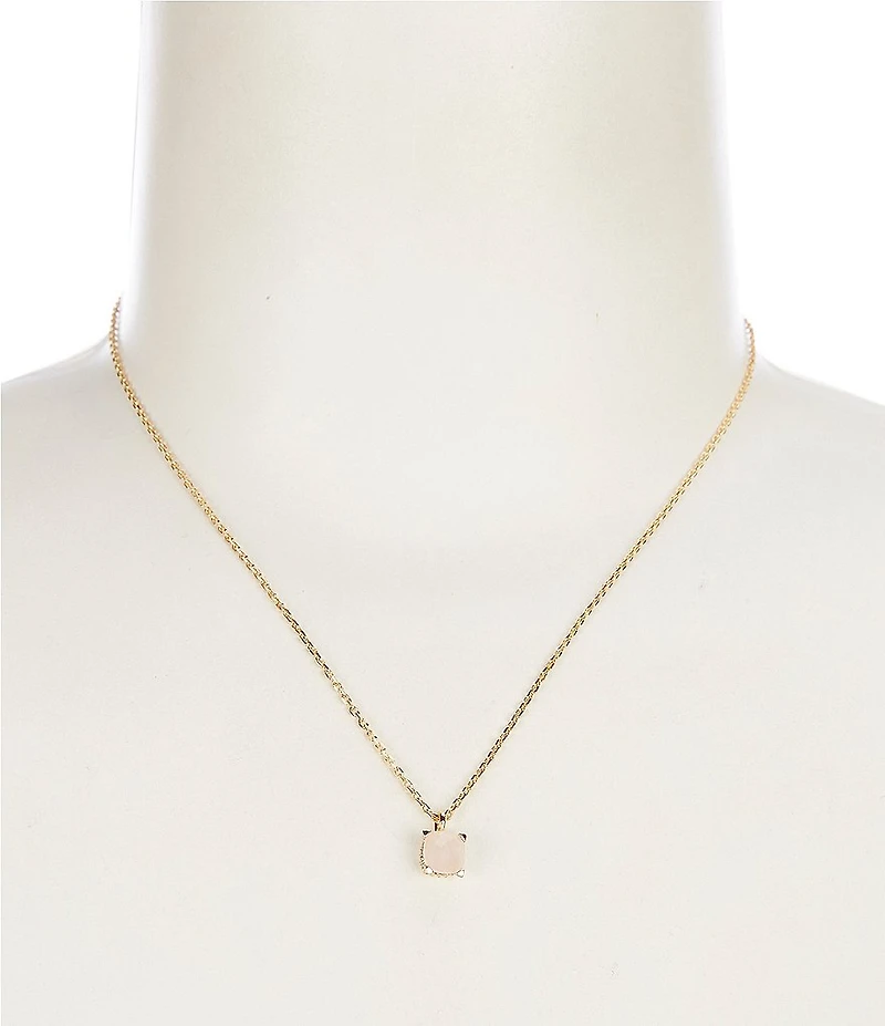 kate spade new york Little Luxuries Short Pendant Necklace