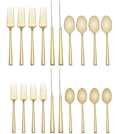 kate spade new york Malmo Gold Stainless Steel 20-Piece Flatware Set