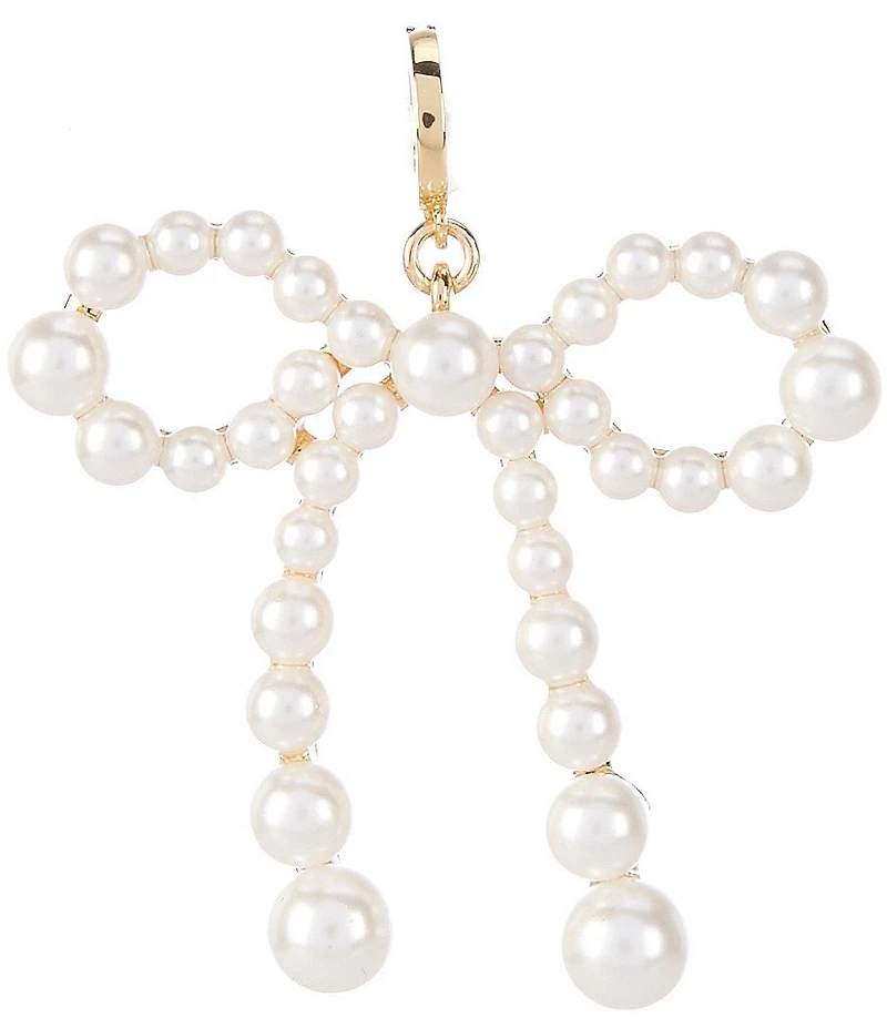 kate spade new york One In A Million Pearl Bow Charm