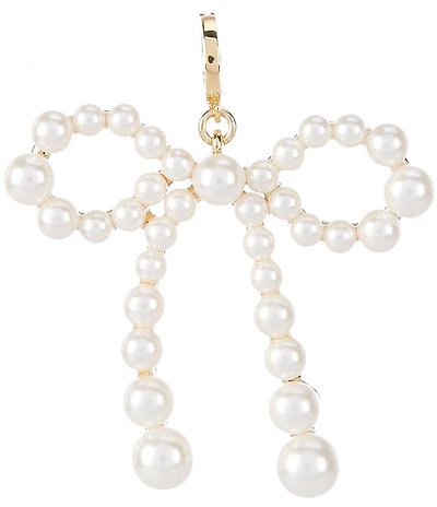 kate spade new york One In A Million Pearl Bow Charm