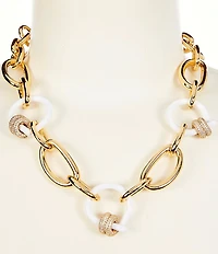 kate spade new york Ropes & Knots Chain Collar Necklace