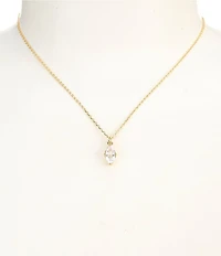 kate spade new york Signature Solitaire Short Pendant Necklace