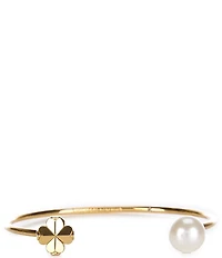 kate spade new york Spade Flower Pearl Cuff Bracelet