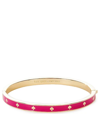 kate spade new york Spot The Spade Enamel Bangle Bracelet