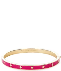 kate spade new york Spot The Spade Enamel Bangle Bracelet