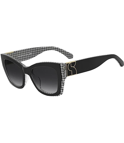 kate spade new york Women's Jayda 53mm Cat Eye Sunglasses