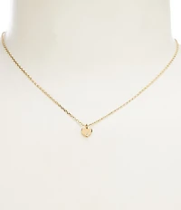 kate spade new york You're a Gem Mini Heart Short Pendant Necklace