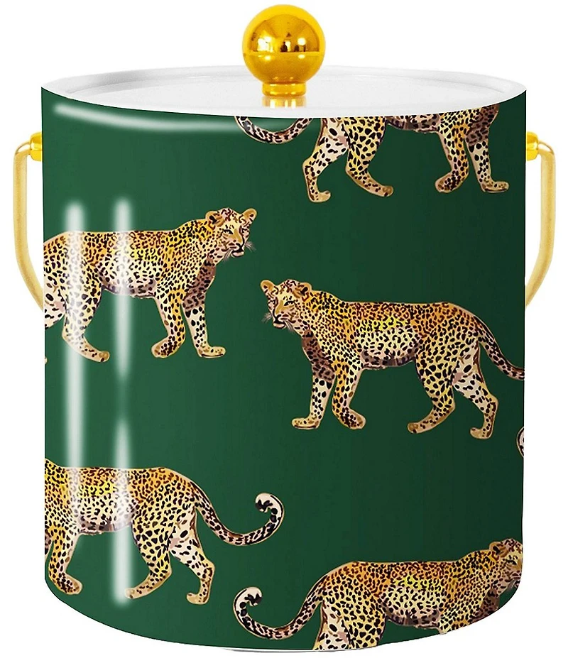 Katie Kime Cheetahs Insulated Ice Bucket