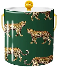 Katie Kime Cheetahs Insulated Ice Bucket