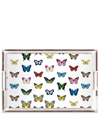 Katie Kime Mariposa Lucite Tray